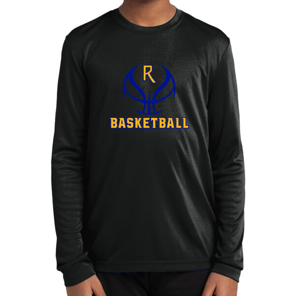 Rampart Fan Gear Youth Long Sleeve PosiCharge Competitor Tee Thumbnail