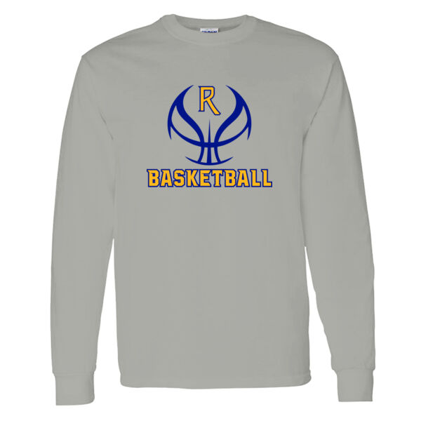 Rampart Fan Gear Heavy Cotton 100% Cotton Long Sleeve T Shirt Thumbnail
